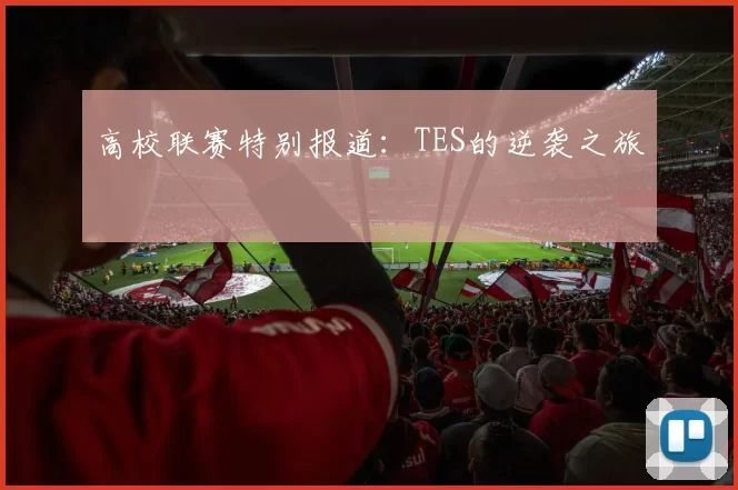 高校联赛特别报道：TES的逆袭之旅